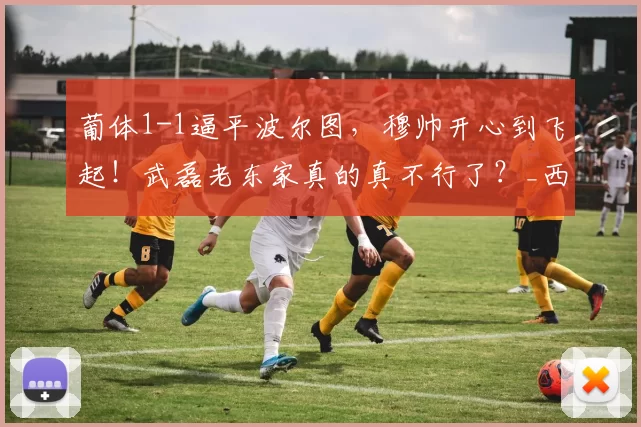 葡体1-1逼平波尔图，穆帅开心到飞起！武磊老东家真的真不行了？_西班牙人队_西甲_西班牙人